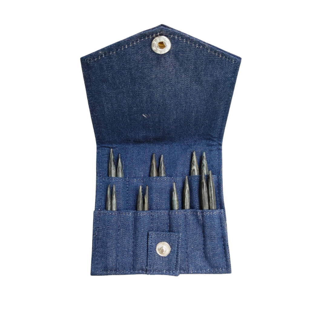 KnitPro Nadelspitzen-Set Indigo 50 mm Lieblingsgarn