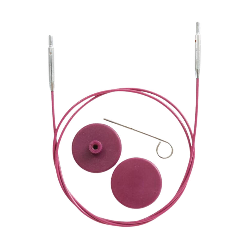 KnitPro Nadelseil 360° purple 40 cm - 150 cm