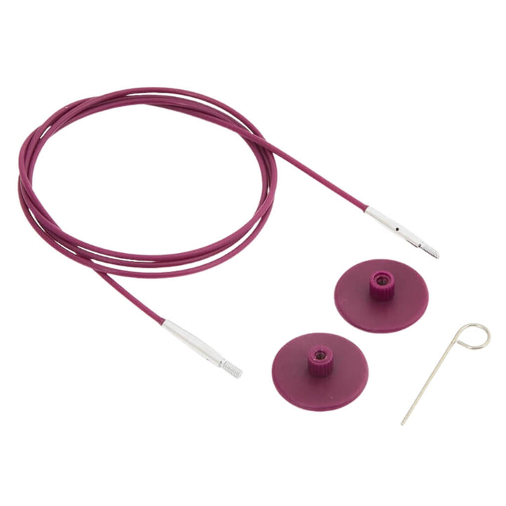 KnitPro KnitPro Nadelseil 360° purple 40 cm - 150 cm Lieblingsgarn