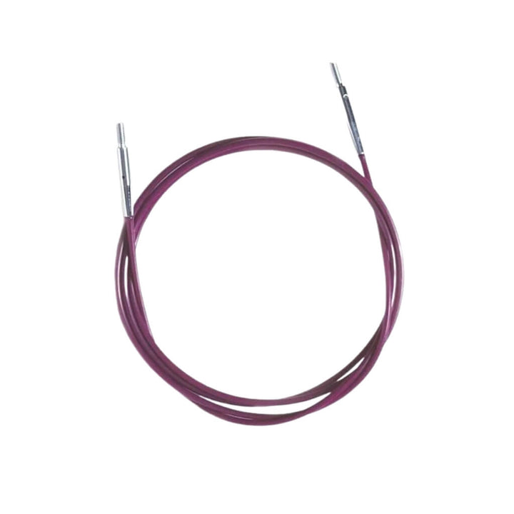 KnitPro 150 KnitPro Nadelseil Edelstahl purple 40 cm - 150 cm Lieblingsgarn