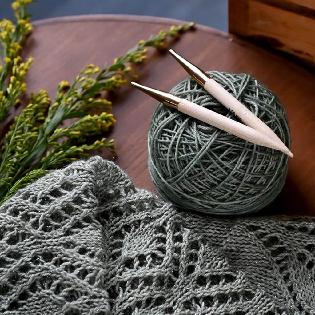 KnitPro Bamboo austauschbare Rundstricknadeln Nadelspitzen