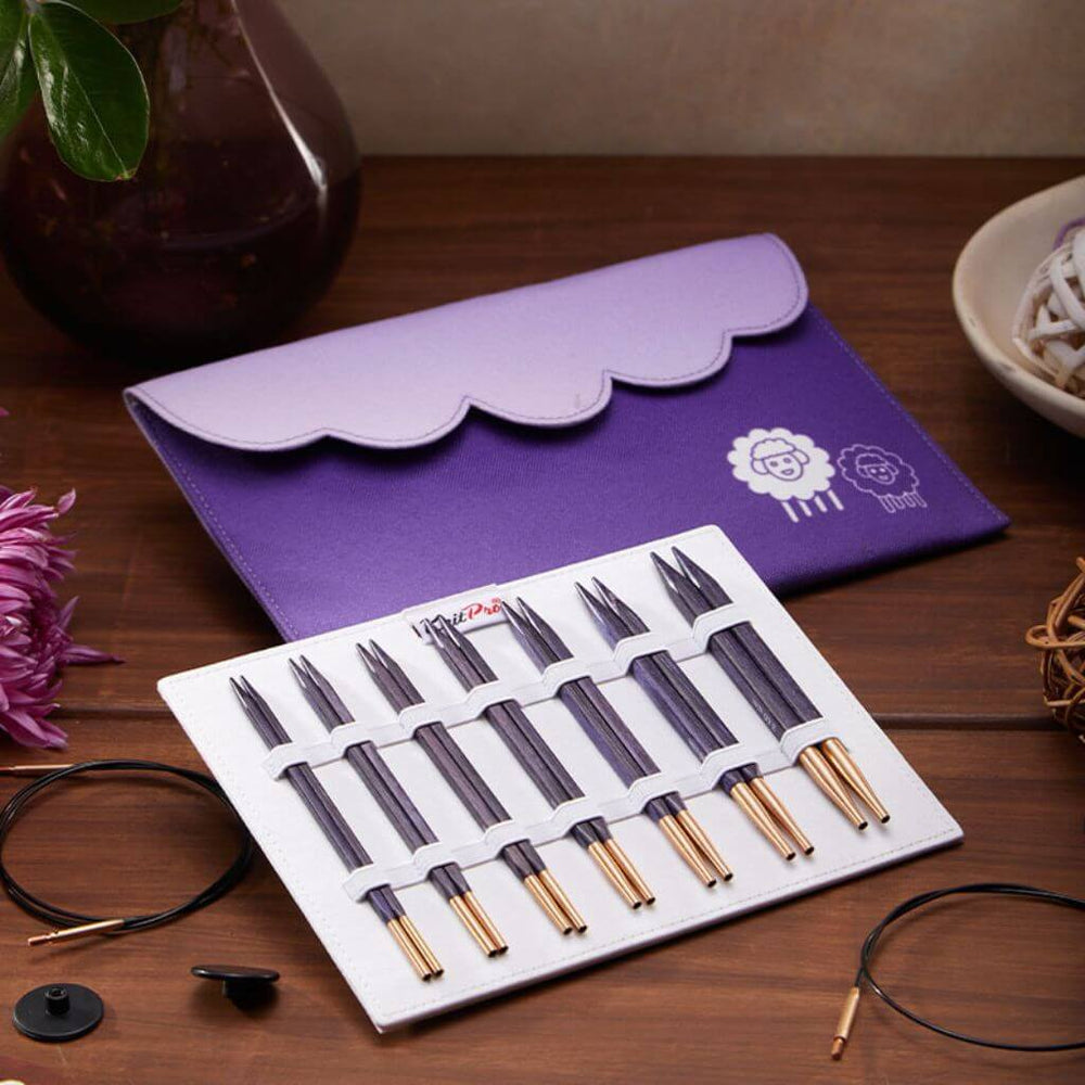 KnitPro J'adore Cubics Deluxe Nadelspitzen Set bei bei bei bei bei bei bei bei bei bei bei bei bei Lieblingsgarn