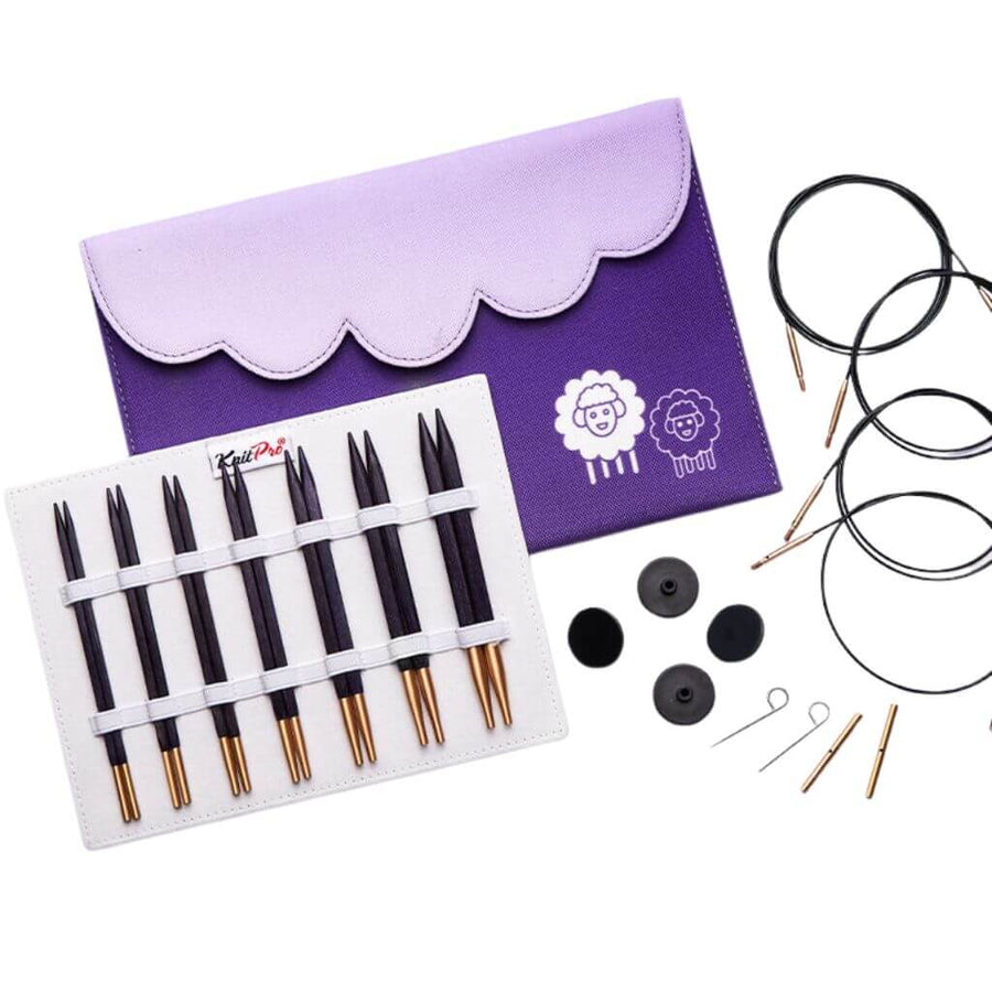 KnitPro J'adore Cubics Deluxe Nadelspitzen Set bei bei bei bei bei bei bei bei bei bei bei bei bei Lieblingsgarn