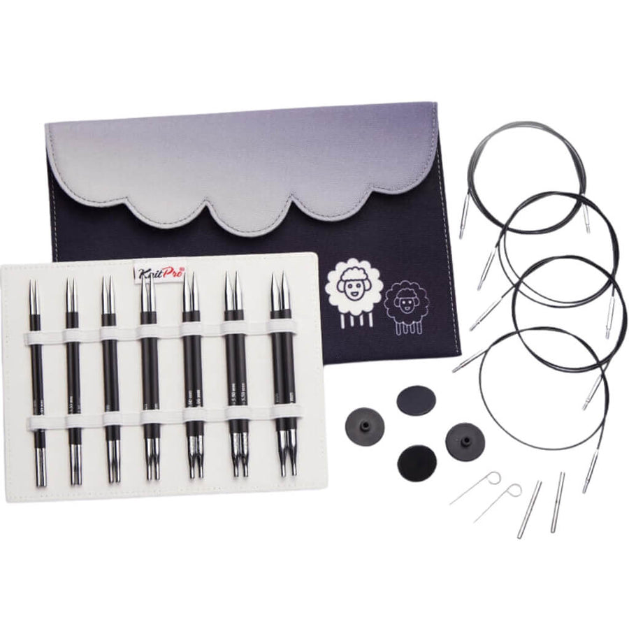 KnitPro Karbonz Midi Nadelspitzen Set bei bei bei bei bei bei bei bei bei bei bei bei bei bei bei Lieblingsgarn