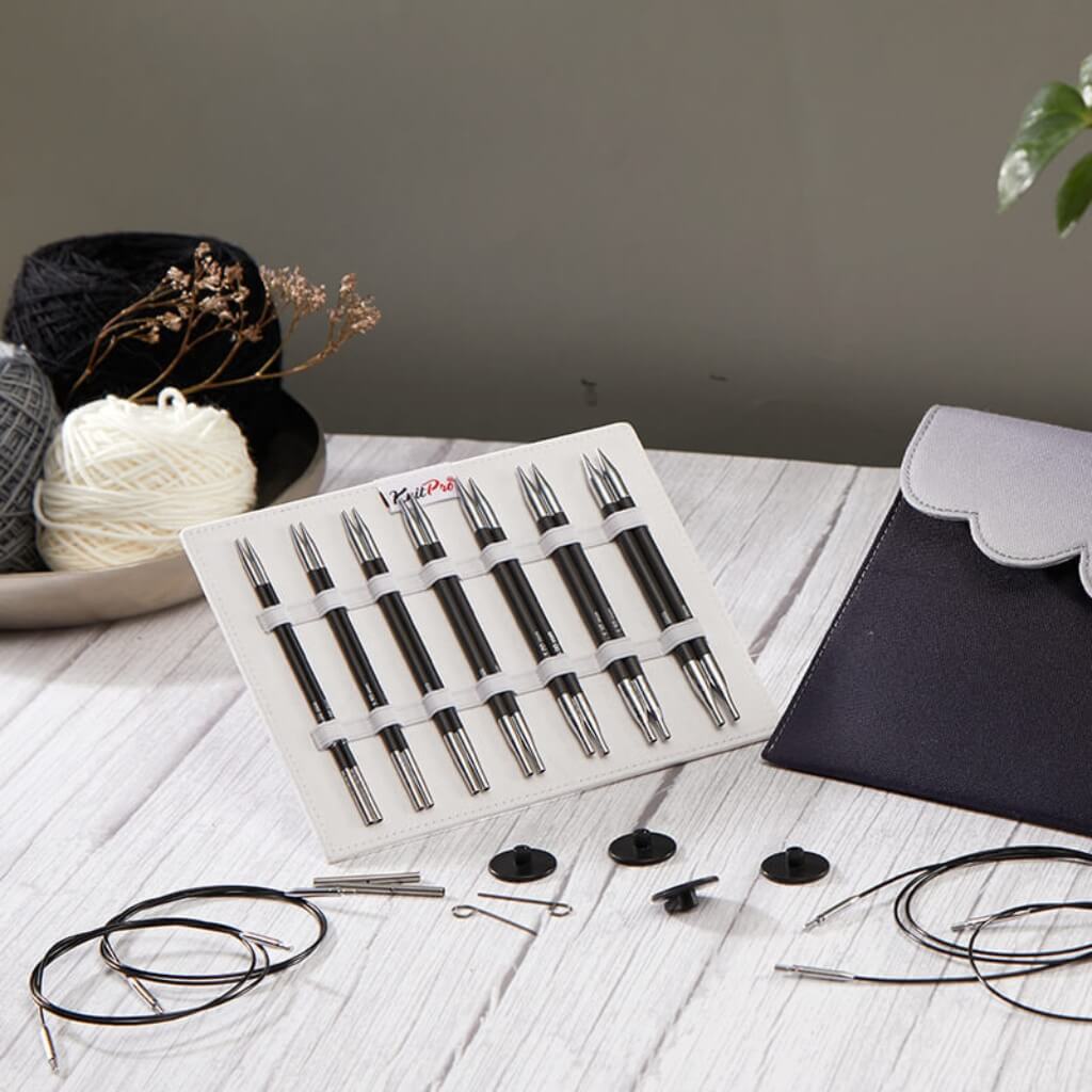 KnitPro KnitPro Karbonz Midi Nadelspitzen Set Lieblingsgarn