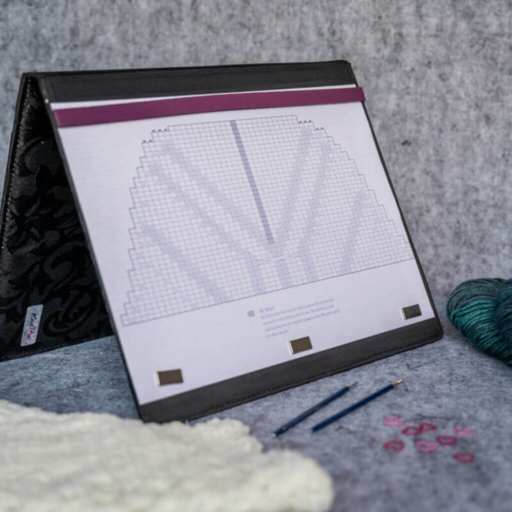 KnitPro Magma Anleitungshalter klein Lieblingsgarn