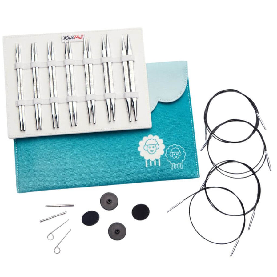 KnitPro Nova Cubics Deluxe Nadelspitzen Set bei bei bei bei bei bei bei bei bei bei bei bei Lieblingsgarn