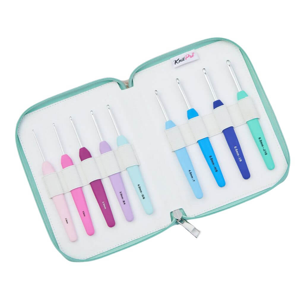 KnitPro KnitPro Waves 2.0 Häkelnadel Set Deluxe Lieblingsgarn