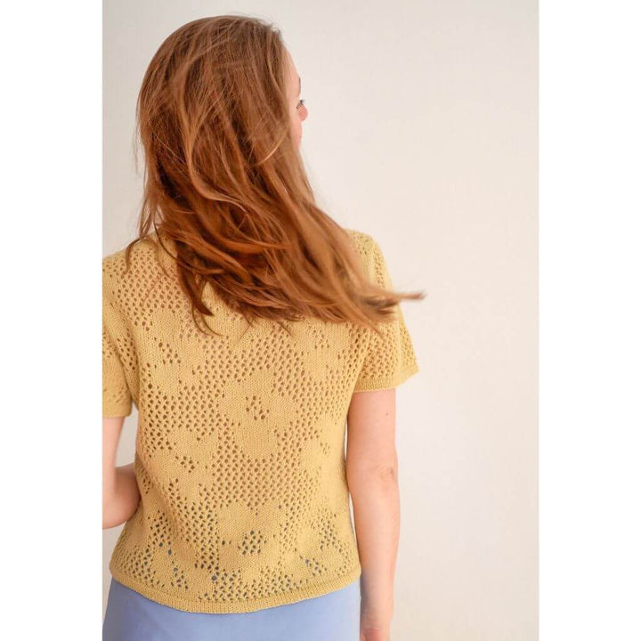 Kreativictoria Pattern In Bloom Tee Strickanleitung - Kreativictoria (PDF) bei bei bei bei bei bei bei bei bei Lieblingsgarn