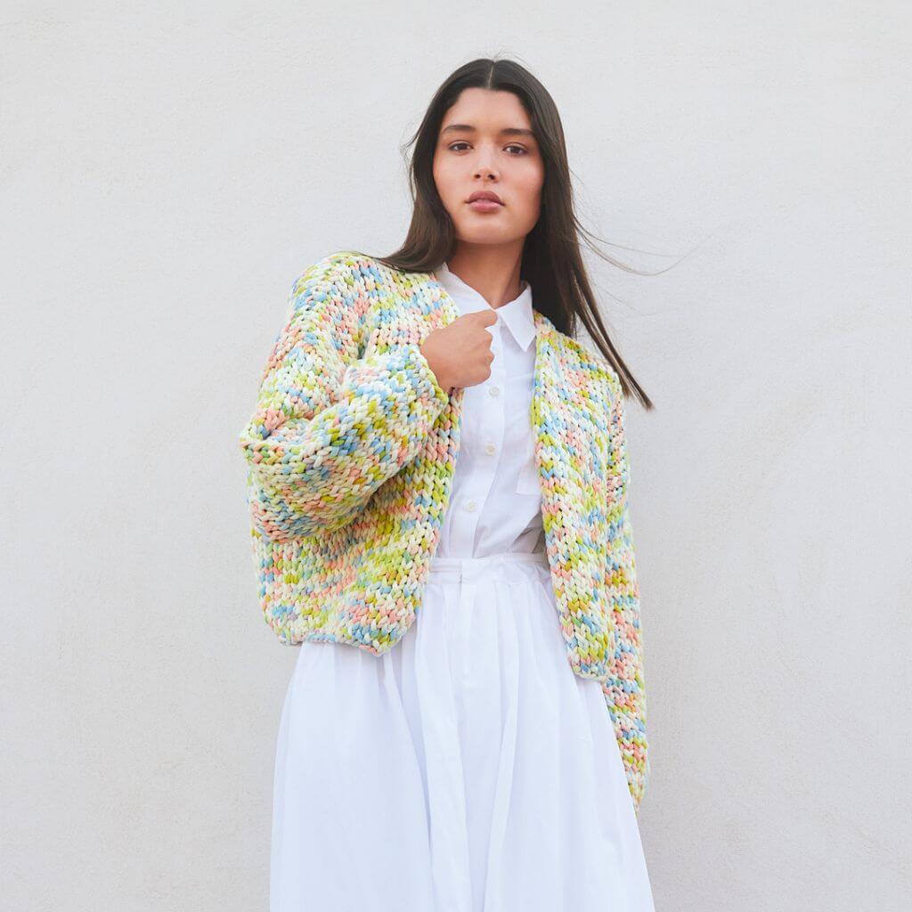 Lana Grossa Kurzer Cardigan Strickanleitung - Lana Grossa (Heft) Lieblingsgarn