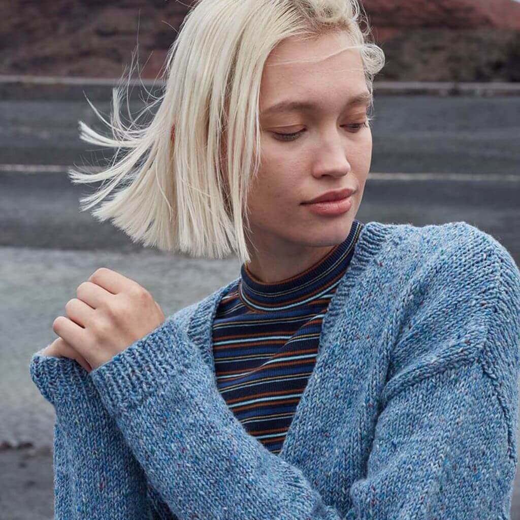 Lang Yarns Pattern Kurzer Cardigan Strickanleitung - Lang Yarns (PDF) Lieblingsgarn