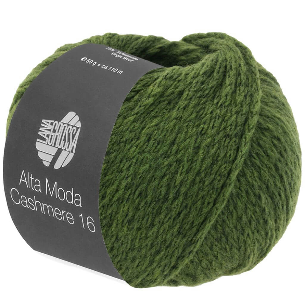 Lana Grossa 90 - Dunkelgrün Lana Grossa Alta Moda Cashmere 16 50g Lieblingsgarn