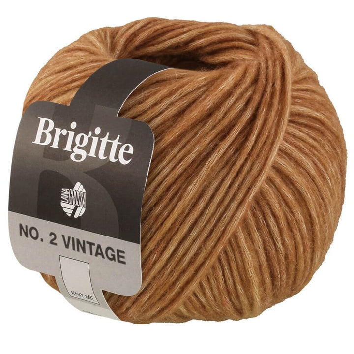 Lana Grossa 202 - Camel meliert Lana Grossa Brigitte No.2 Vintage Lieblingsgarn