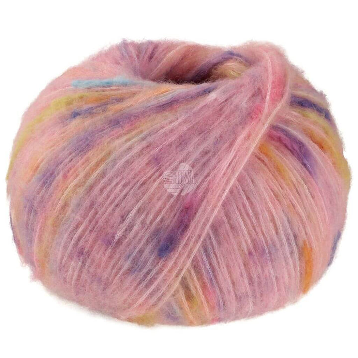 Lana Grossa 2 - Rosé/Hellrot/Gelb/Flieder/Mandarin Lana Grossa Cassata Lieblingsgarn