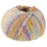 8 - Rohweiß/Orange/Violett/Hellblau/Gelb