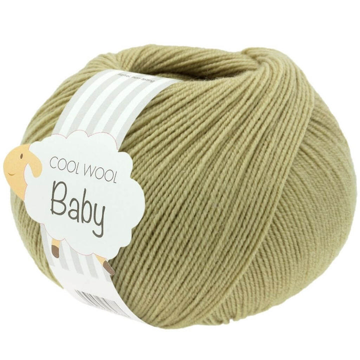 Lana Grossa 335 - Pastellgrün Lana Grossa Cool Wool Baby 50 g Lieblingsgarn