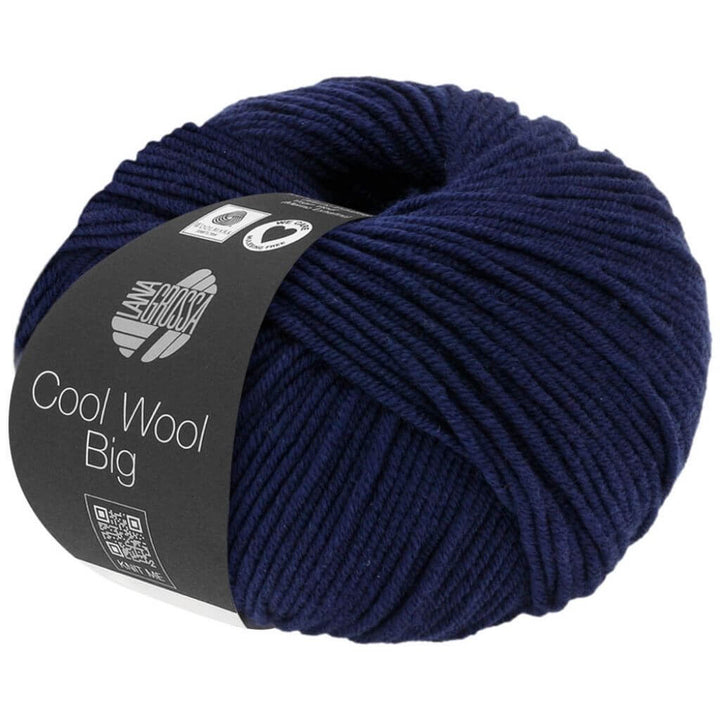 Lana Grossa 630 - Nachtblau Lana Grossa Cool Wool Big 50g Lieblingsgarn