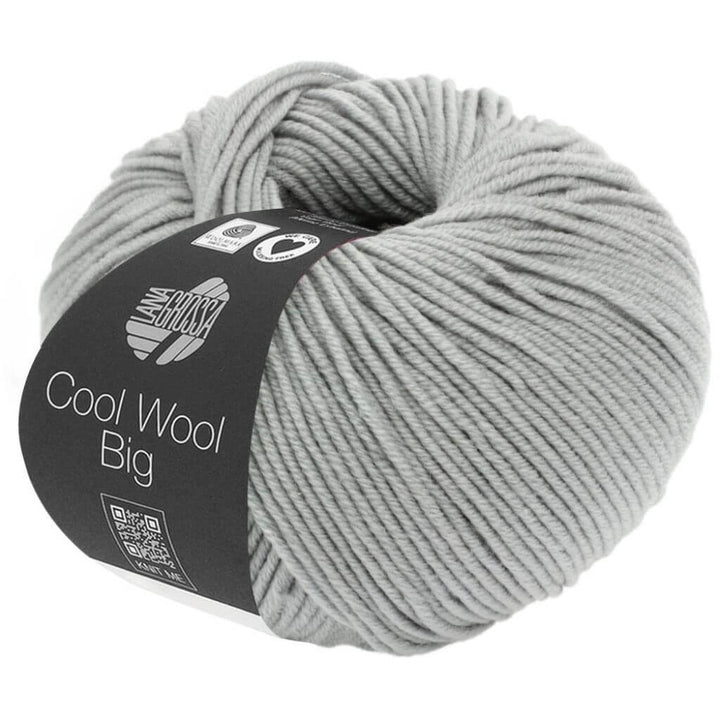 Lana Grossa 928 - Mittelgrau Lana Grossa Cool Wool Big 50g Lieblingsgarn