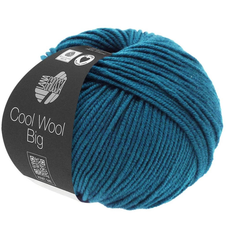 Lana Grossa 979 - Dunkelpetrol Lana Grossa Cool Wool Big 50g Lieblingsgarn