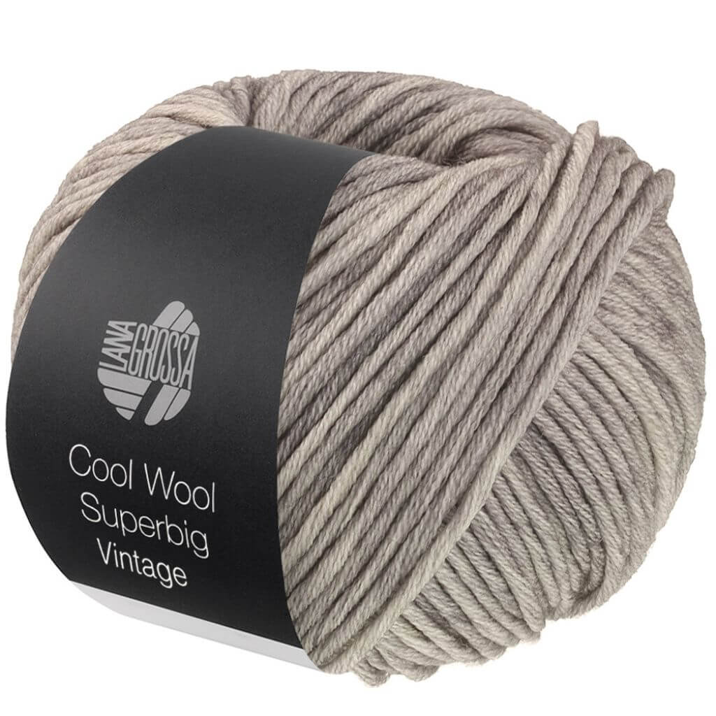 Lana Grossa 7269 - Hellgrau Lana Grossa Cool Wool Superbig Vintage Lieblingsgarn
