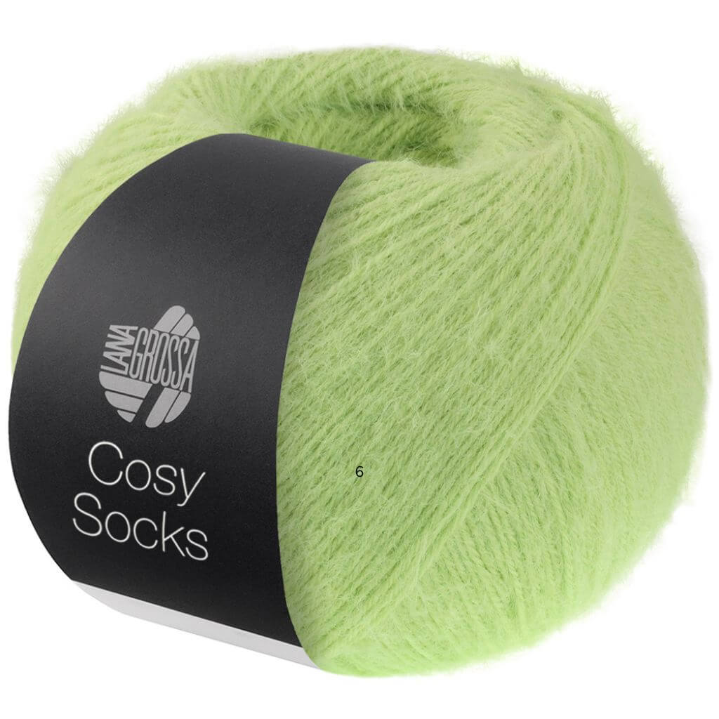 Lana Grossa 5 - Zartgrün Lana Grossa Cosy Socks Lieblingsgarn