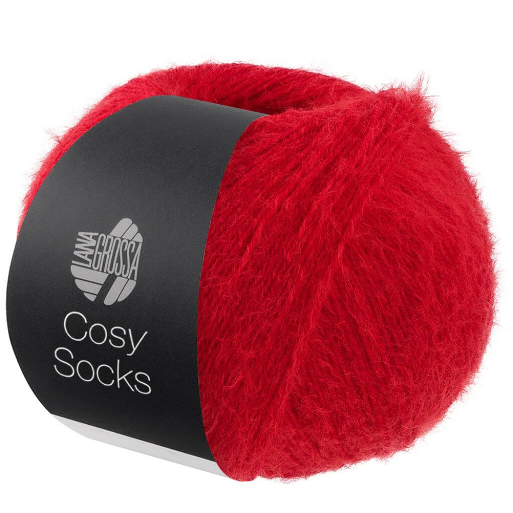 Lana Grossa 17 - Rot Lana Grossa Cosy Socks Lieblingsgarn