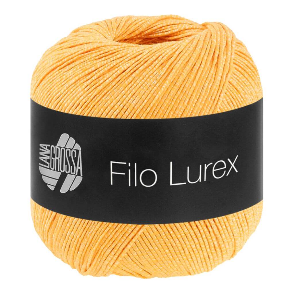 Lana Grossa 4 - Dottergelb Lana Grossa Filo Lurex Lieblingsgarn