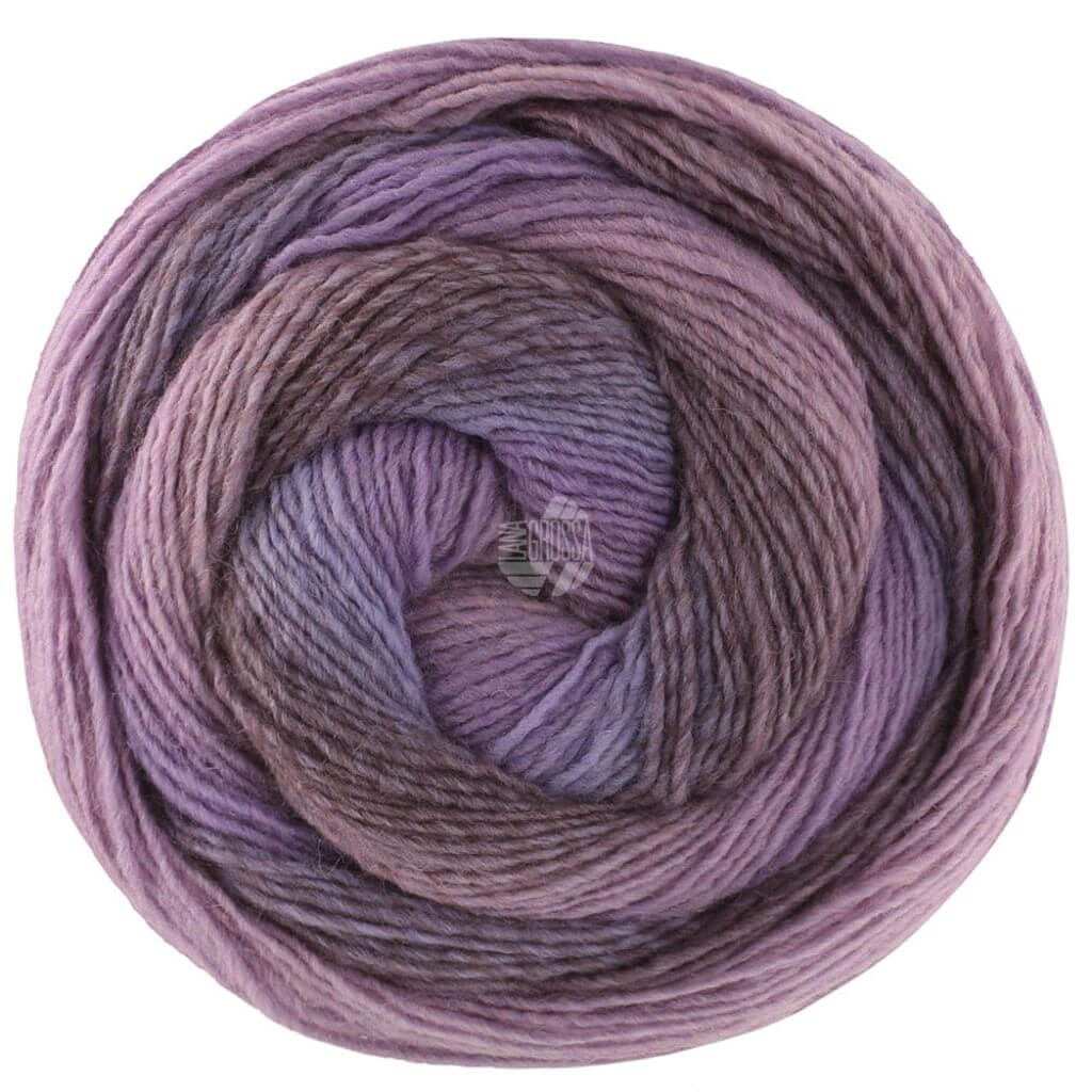 Lana Grossa 460 - Antikviolett/Flieder/Amethyst/Veilchenlila Lana Grossa Gomitolo Versione - Bobbel Wolle Lieblingsgarn