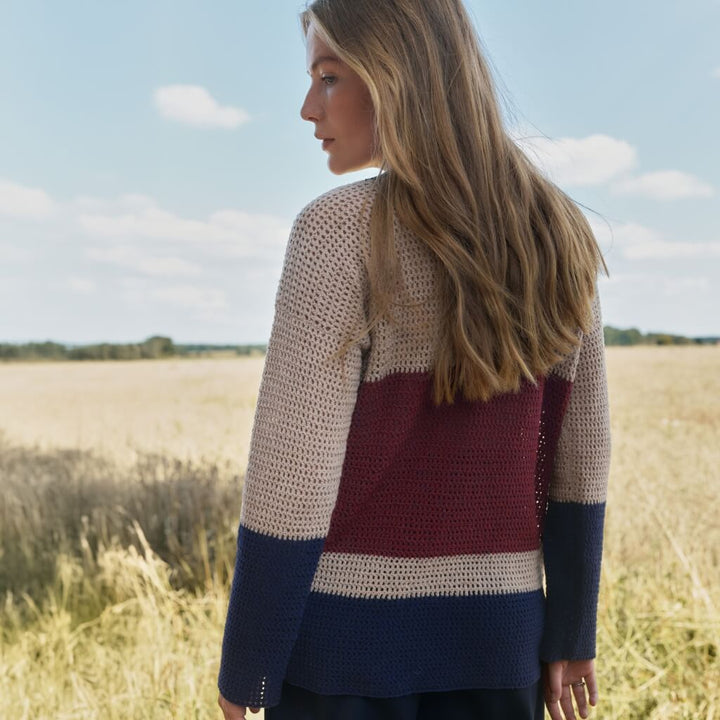 Lana Grossa Pattern Leichter Pullover Häkelanleitung - Lana Grossa (Heft) Lieblingsgarn
