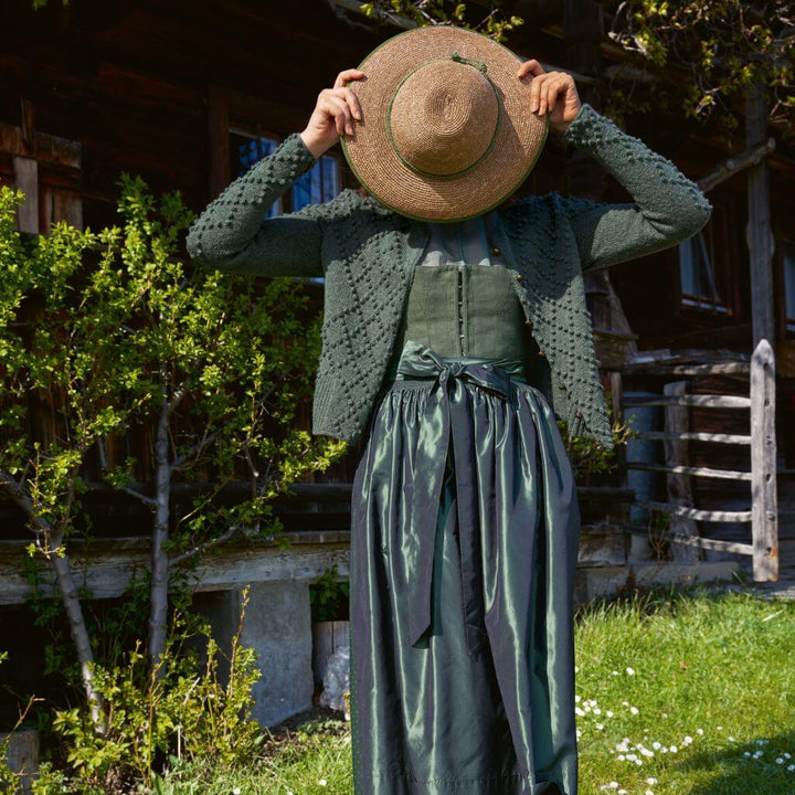 Lana Grossa Pattern Jacke Noppenrautenmuster Strickanlektung - Lana Grossa (Heft) Lieblingsgarn