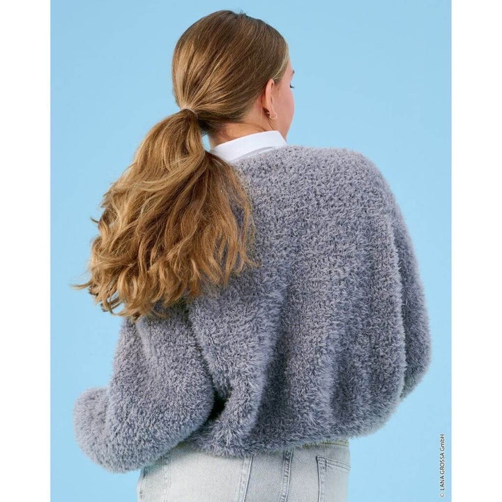 Lana Grossa Raglanjacke top-down Strickanleitung – Bild 3 von 3 bei Lieblingsgarn
