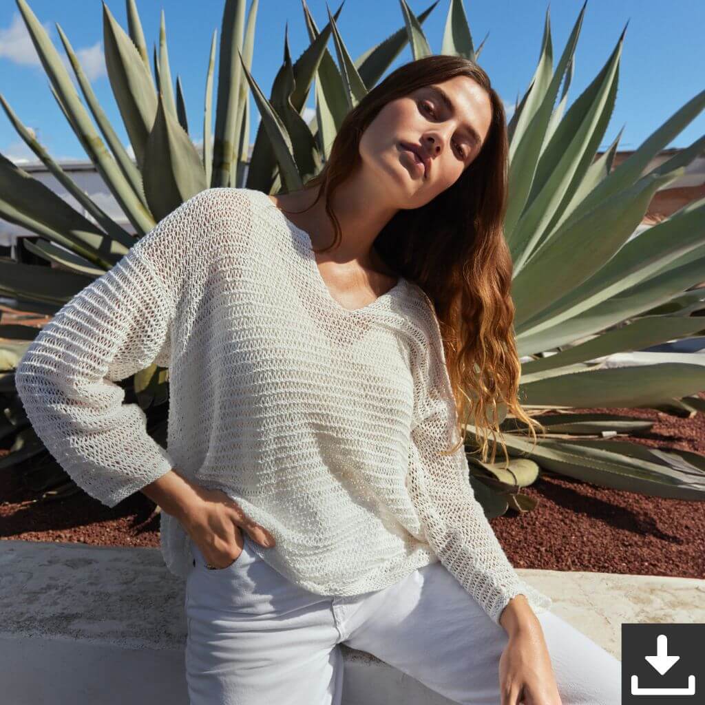 Lana Grossa Luftiger Pullover Strickanleitung - Lana Grossa (Heft) Lieblingsgarn