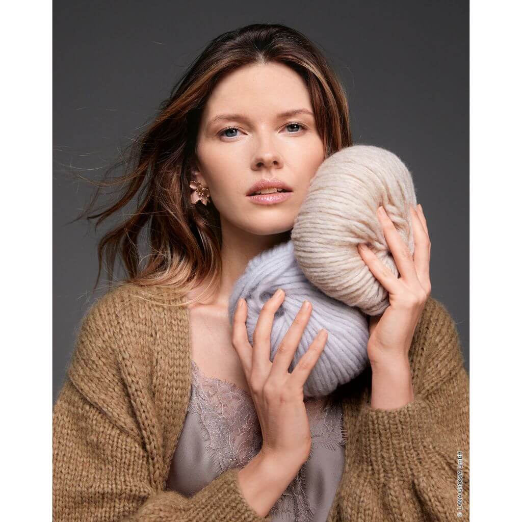 Oversize Cardigan Top-Down Strickanleitung - Lana Grossa (Heft)