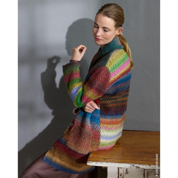 Schalkragen-Longjacke Strickanleitung - Lana Grossa (Heft)