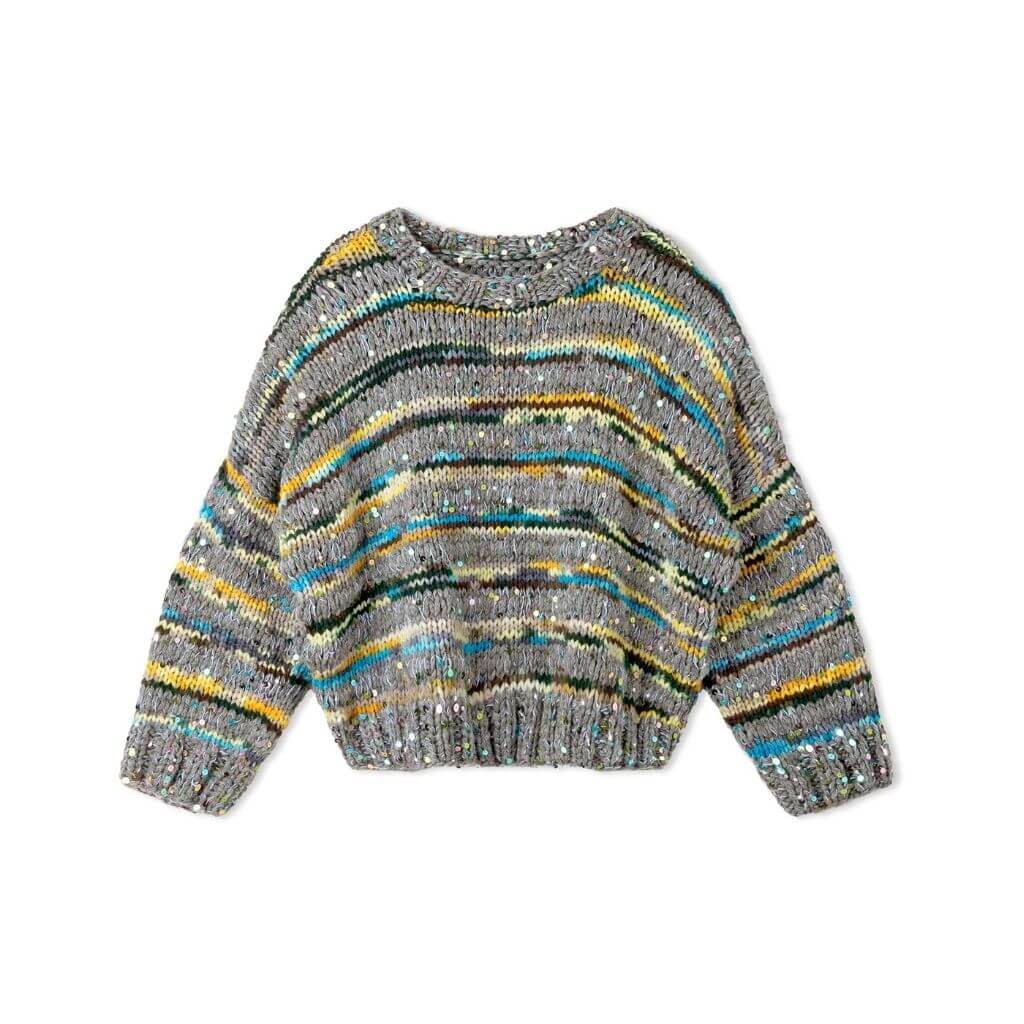 Streifenpullover Musterwechsel Strickanleitung - Lana Grossa (Heft)