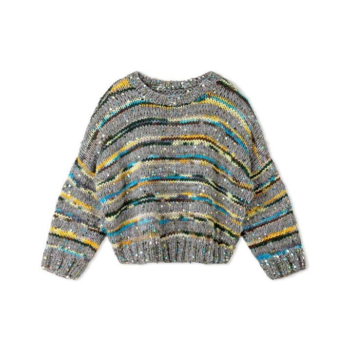 Streifenpullover Musterwechsel Strickanleitung - Lana Grossa (Heft)