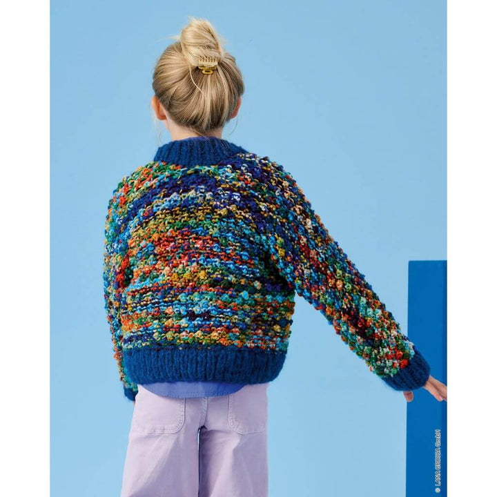 Noppenjacke top-down Strickanleitung - Lana Grossa (Heft)