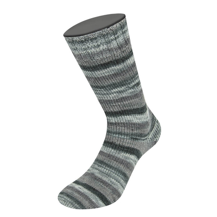 Lana Grossa 2302 - Maus-/Hellgrau/Anthrazit/Graubeige/Kieselgra Lana Grossa Meilenweit 100 Alpaca Mix Lieblingsgarn