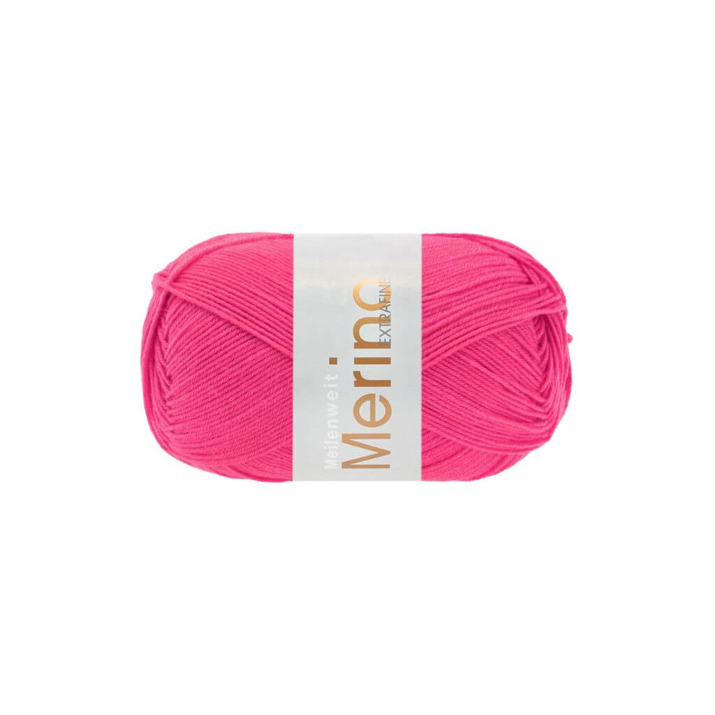 Lana Grossa 2454 - Pink Lana Grossa Meilenweit 100 Merino extrafine Lieblingsgarn
