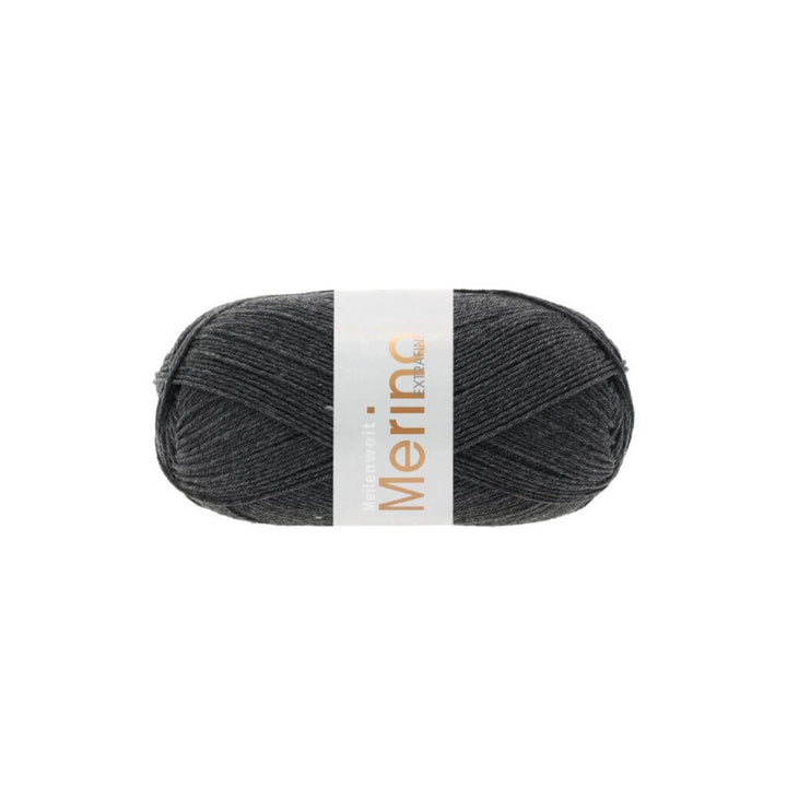 Lana Grossa 2403 - Anthrazit Lana Grossa Meilenweit 100 Merino extrafine Lieblingsgarn