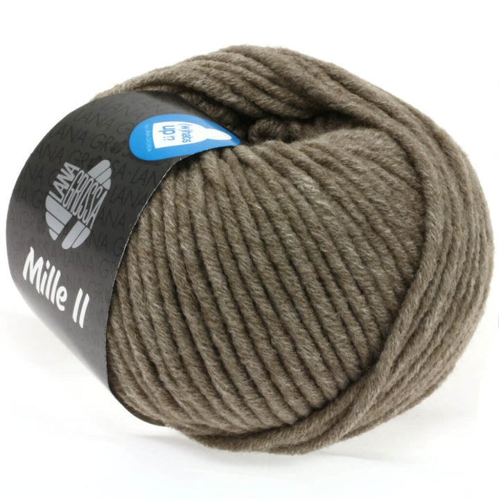 Lana Grossa 052 - Taupe Lana Grossa Mille II 50g Lieblingsgarn