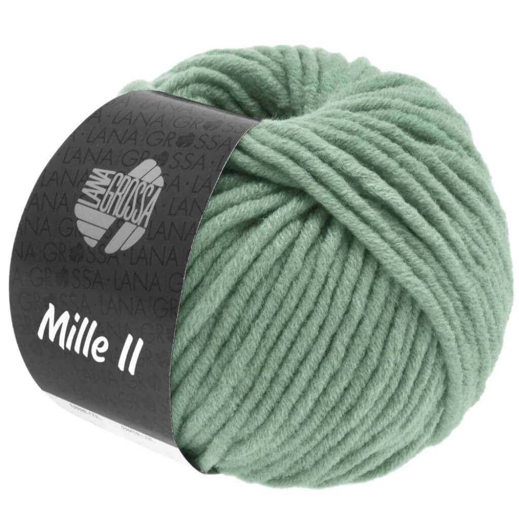 Lana Grossa 116 - Graugrün Lana Grossa Mille II 50g Lieblingsgarn