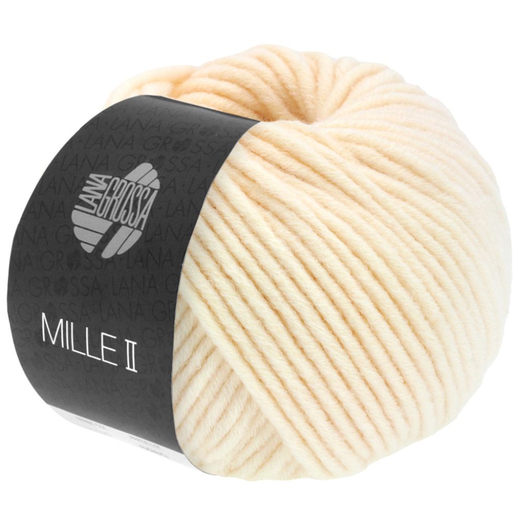 Lana Grossa 149 - Creme Lana Grossa Mille II 50g Lieblingsgarn