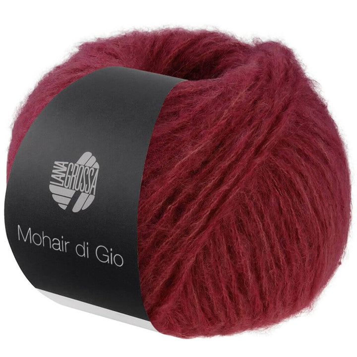 Lana Grossa 18 - Dunkelrot Lana Grossa Mohair Di Gio Lieblingsgarn