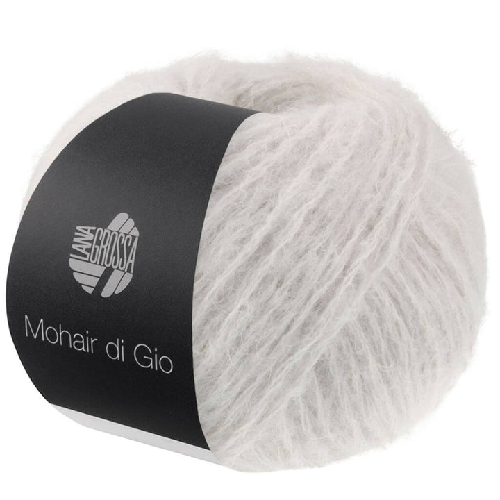 Lana Grossa 23 - Silbergrau Lana Grossa Mohair Di Gio Lieblingsgarn