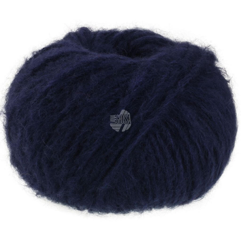 Lana Grossa 11 - Dunkelblau Lana Grossa Mohair Di Gio Lieblingsgarn