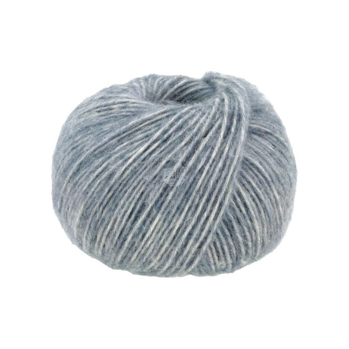 Lana Grossa 17 - Graublau meliert Lana Grossa Natural Alpaca Pelo Lieblingsgarn