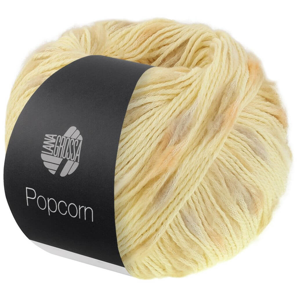 Lana Grossa 1 - Vanille/Beige/Gelb/Orange Lana Grossa Popcorn 50g Lieblingsgarn