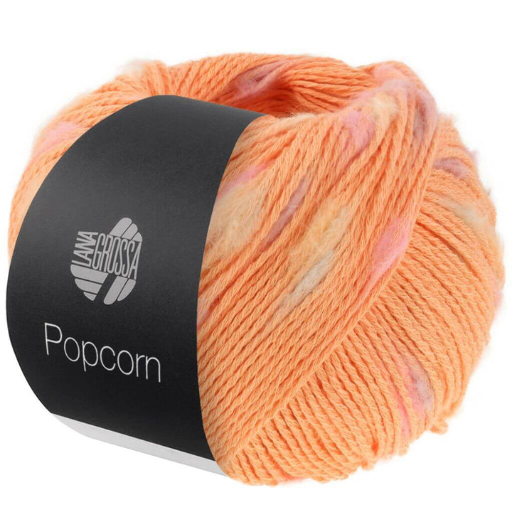 Lana Grossa 2 - Mandarin/Rosa/Vanille/Flieder Lana Grossa Popcorn 50g Lieblingsgarn