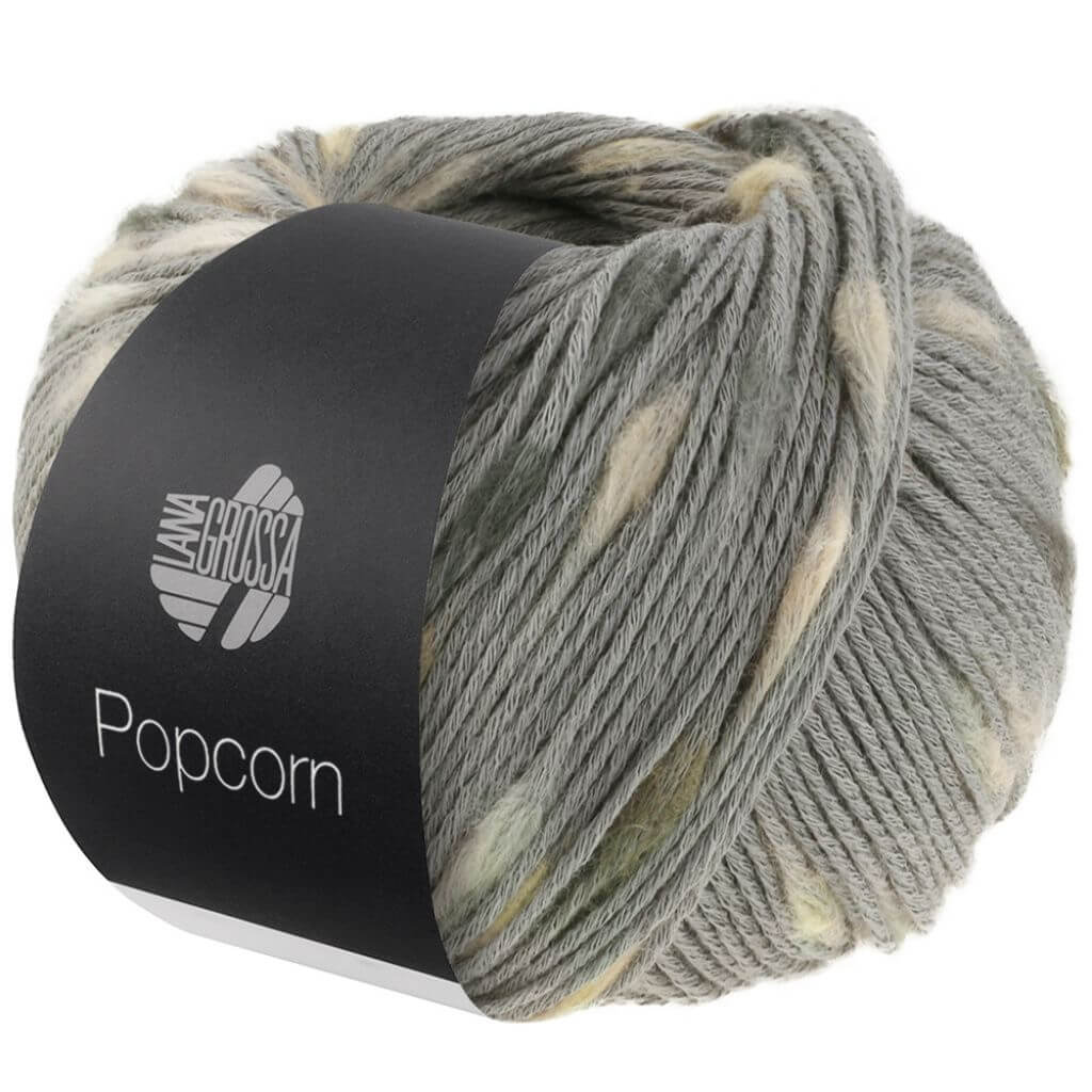 Lana Grossa 11 - Grau/Beige/Grège/Camel Lana Grossa Popcorn 50g Lieblingsgarn